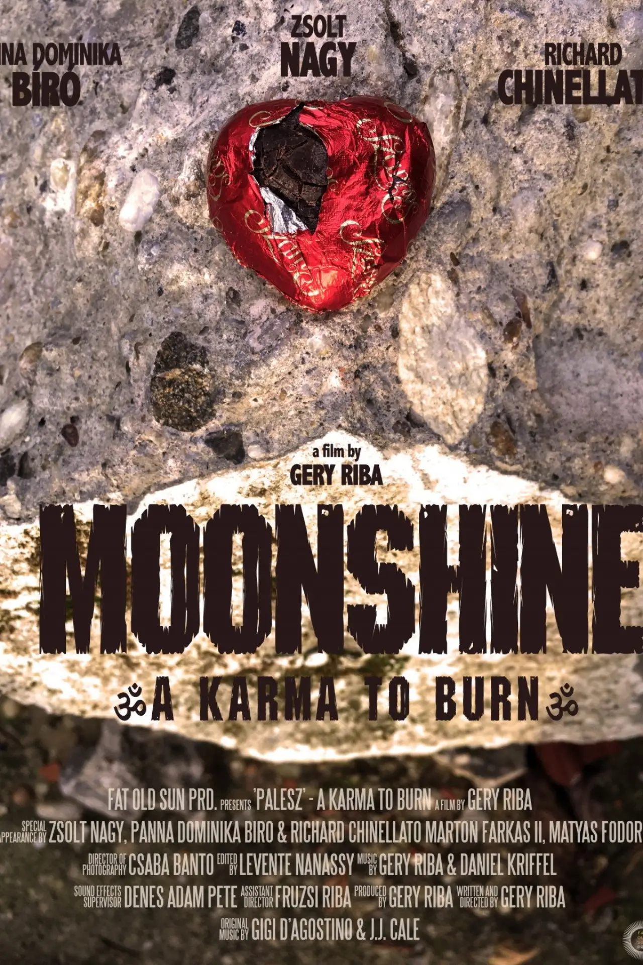 Movie poster "MOONSHINE - A Karma to Burn"