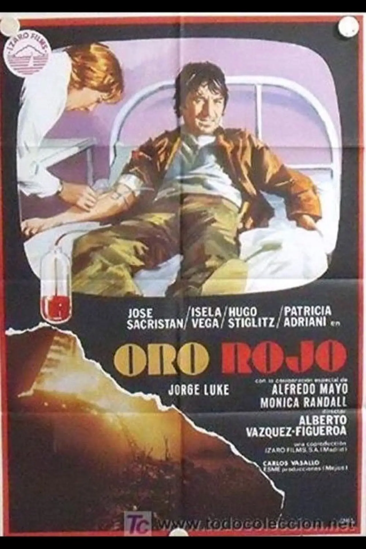 Movie poster "Red Gold"