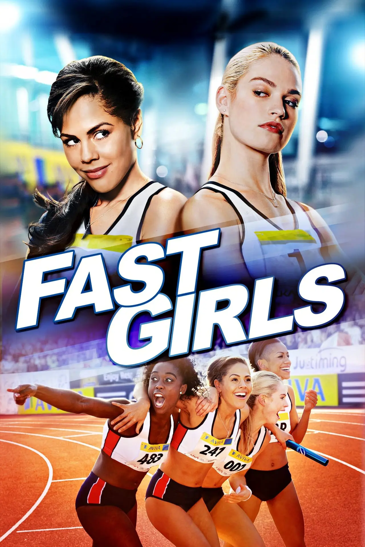 Movie poster "Fast Girls"