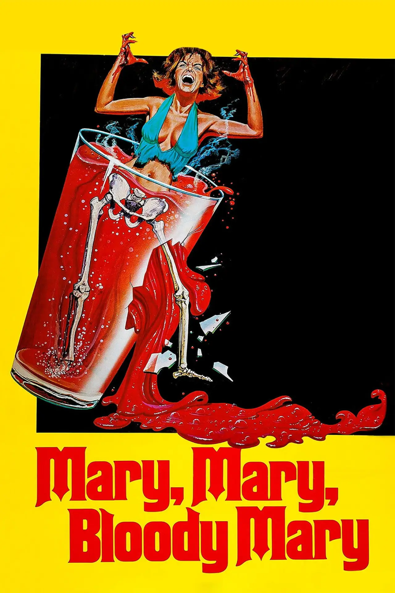 Movie poster "Mary, Mary, Bloody Mary"