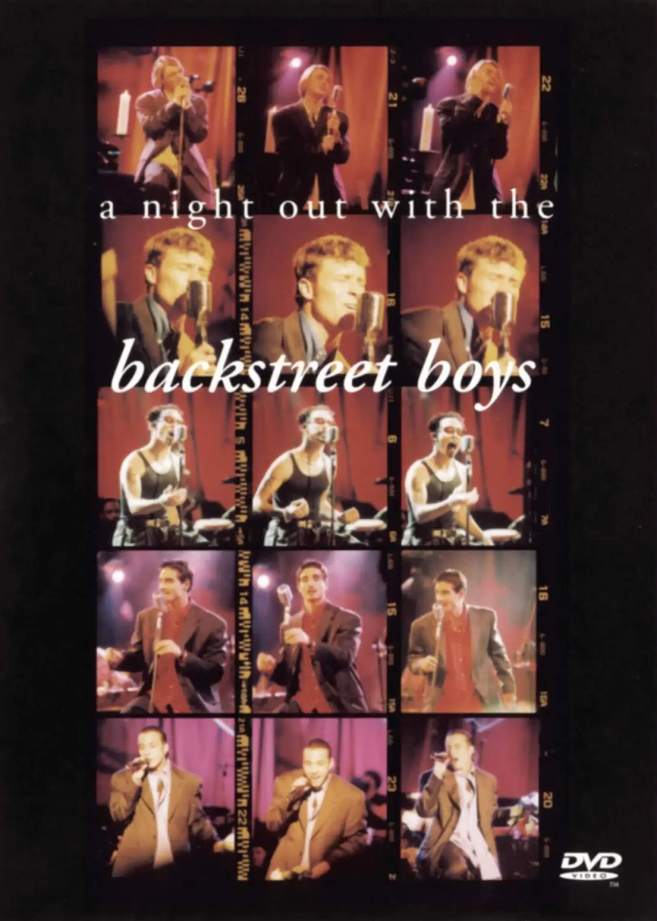 Movie poster "Backstreet Boys:  A Night Out with the Backstreet Boys"