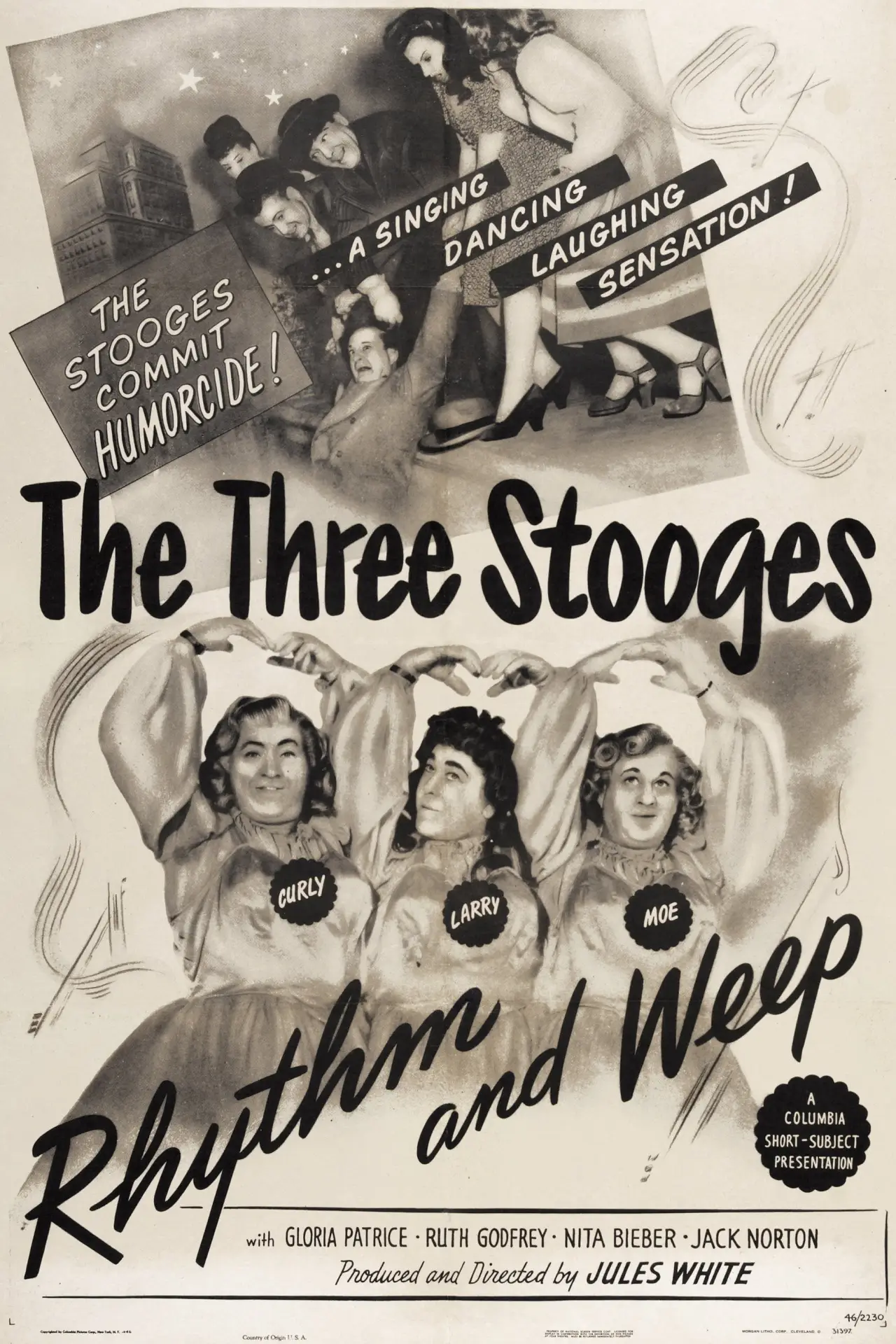 Movie poster "Rhythm and Weep"