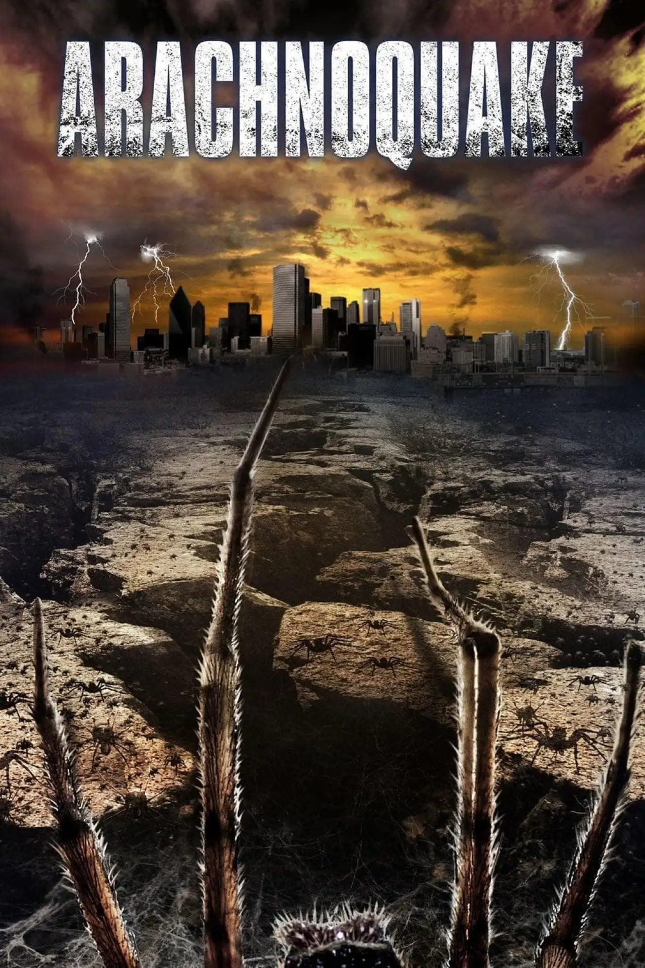 Movie poster "Arachnoquake"