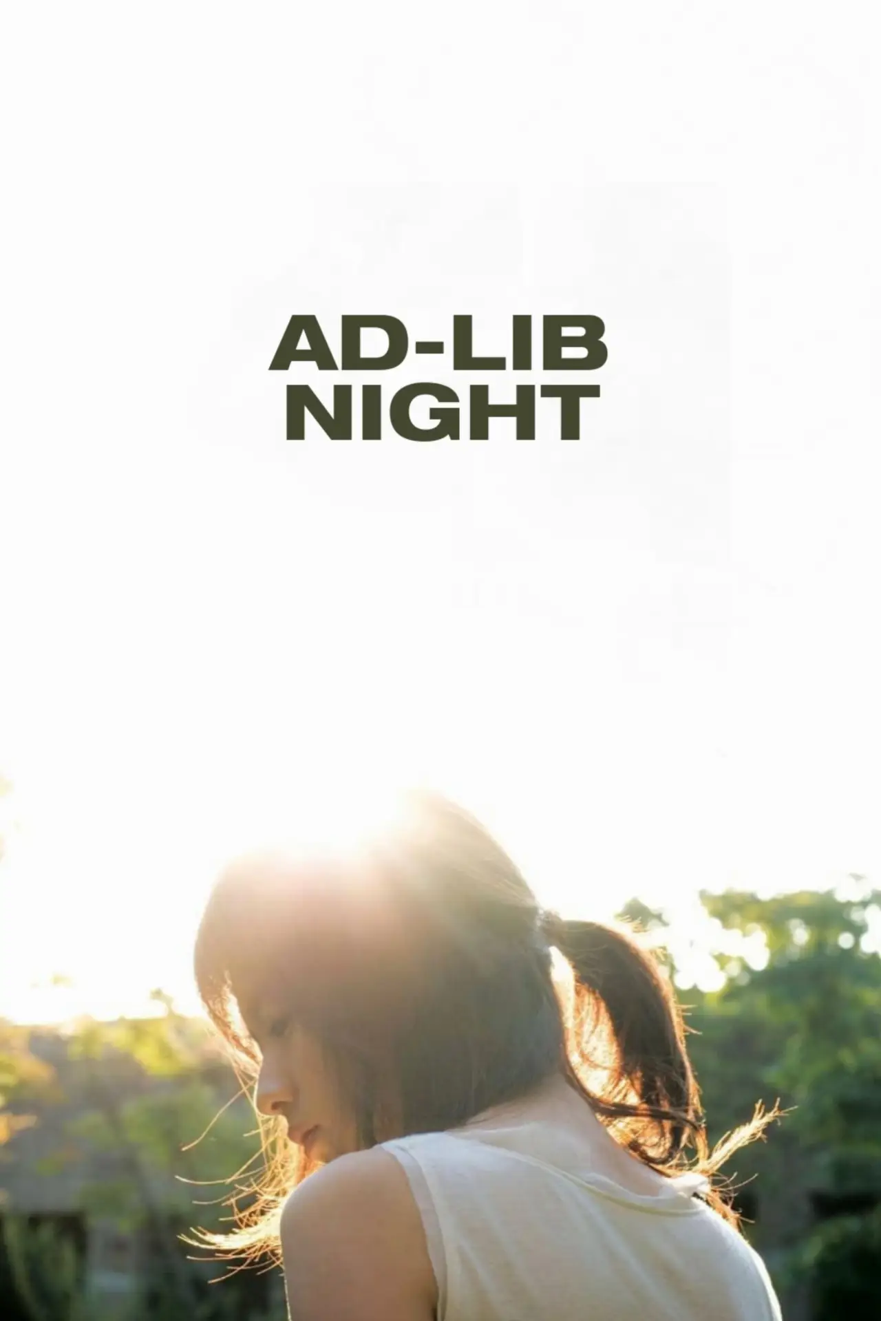 Movie poster "Ad-lib Night"