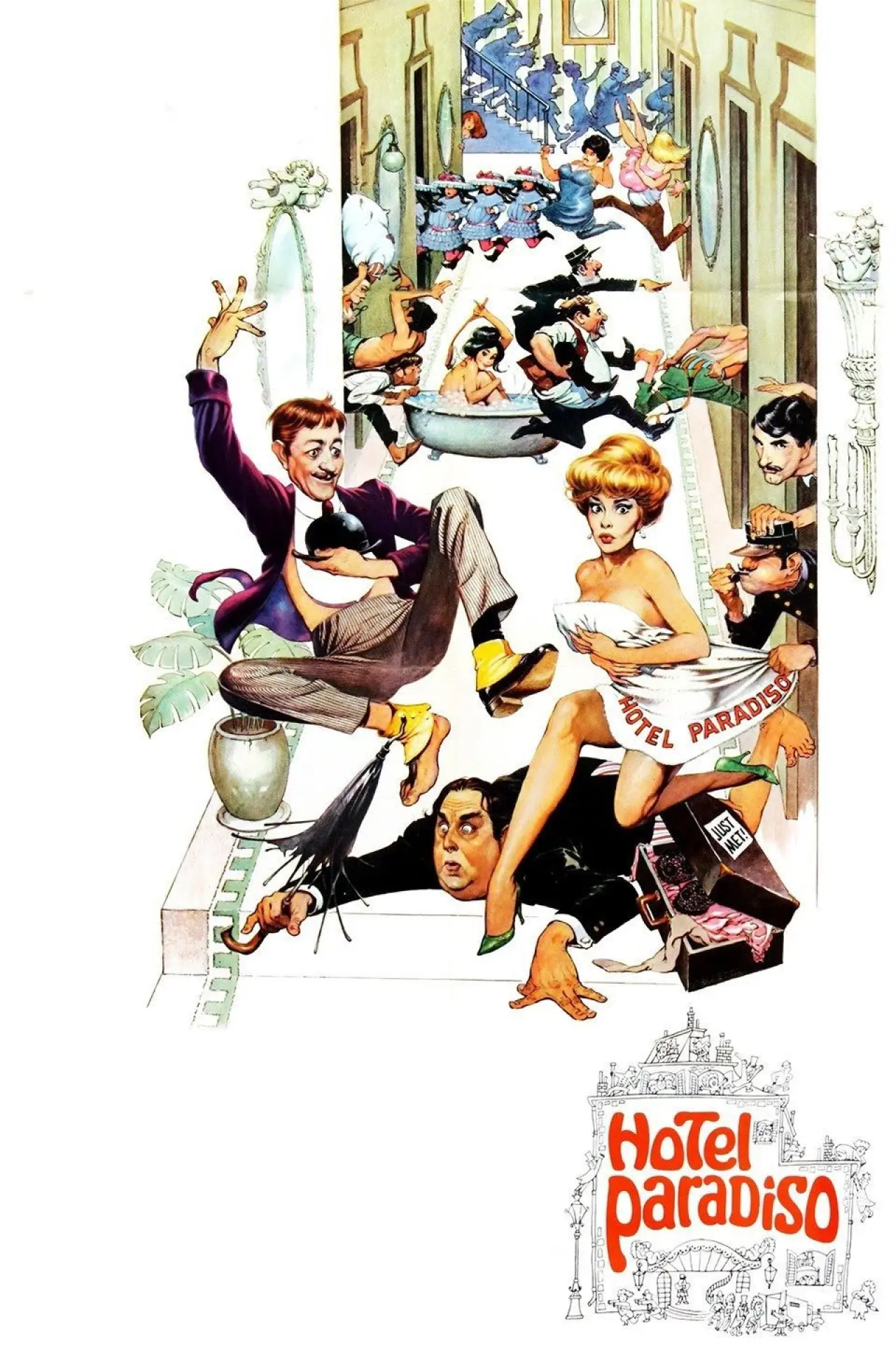 Movie poster "Hotel Paradiso"