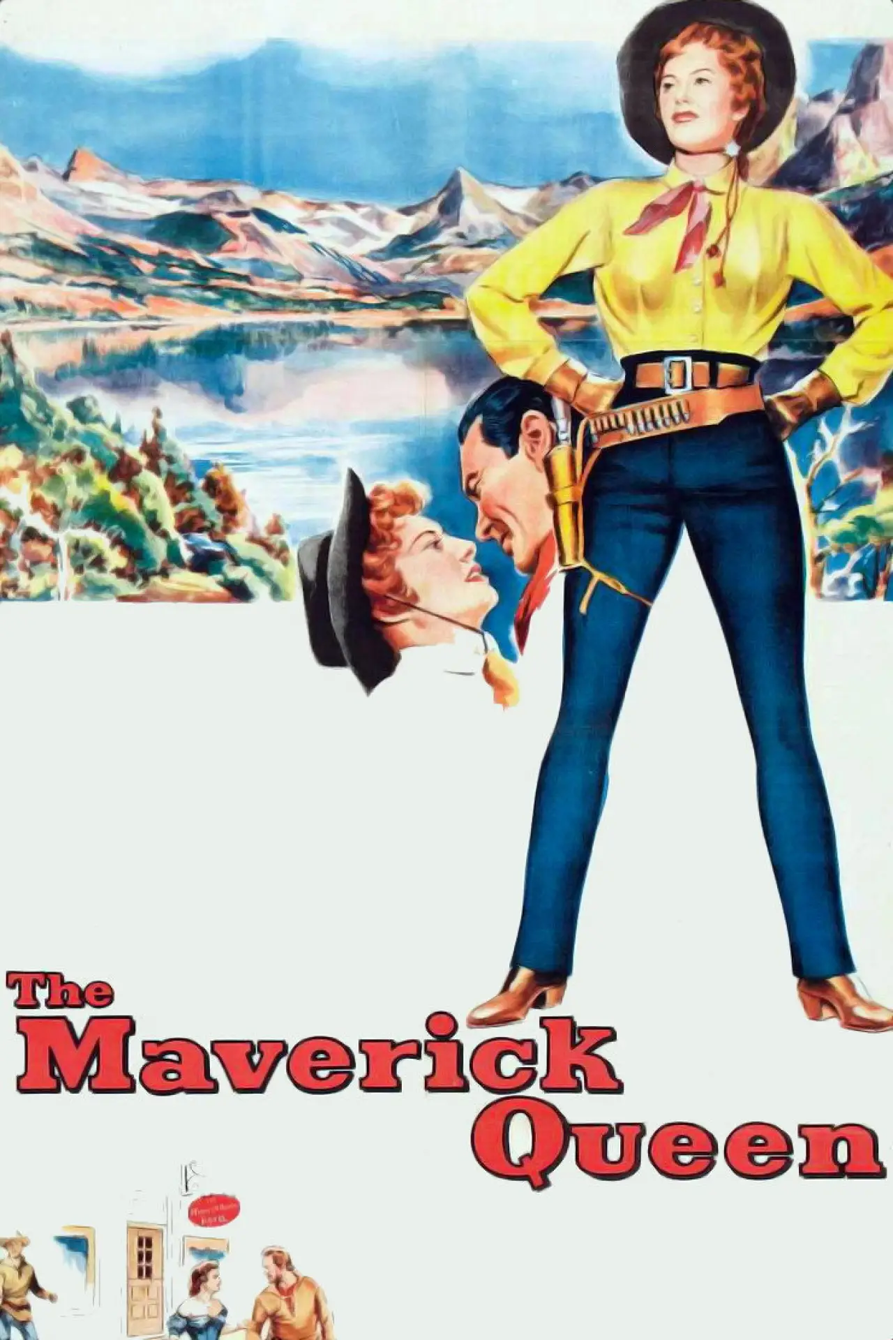 Movie poster "The Maverick Queen"