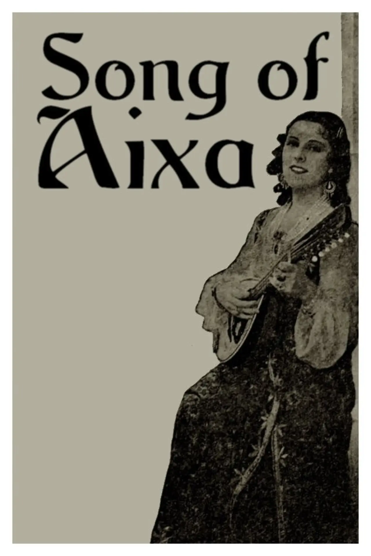 Movie poster "Song of Aixa"