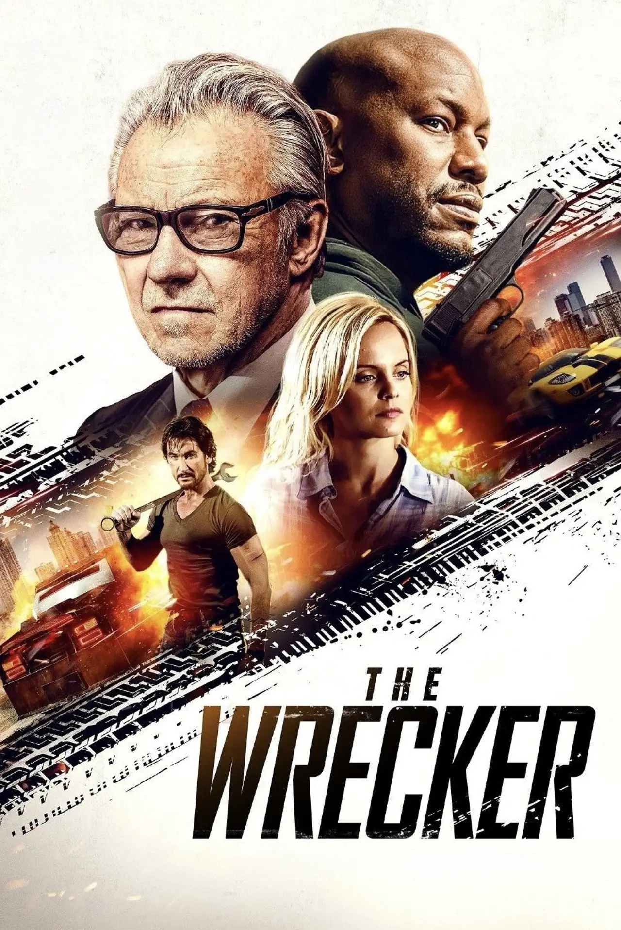 Movie poster "The Wrecker"