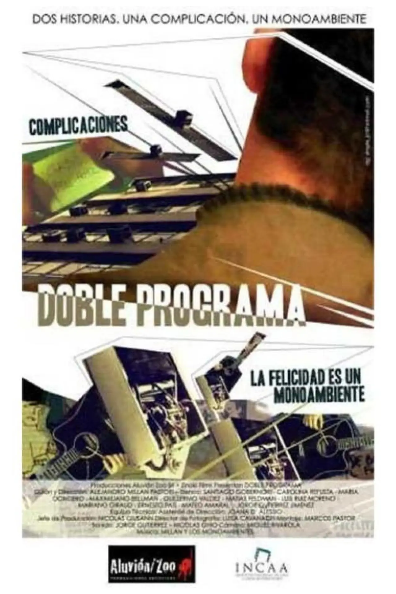 Movie poster "Doble programa"