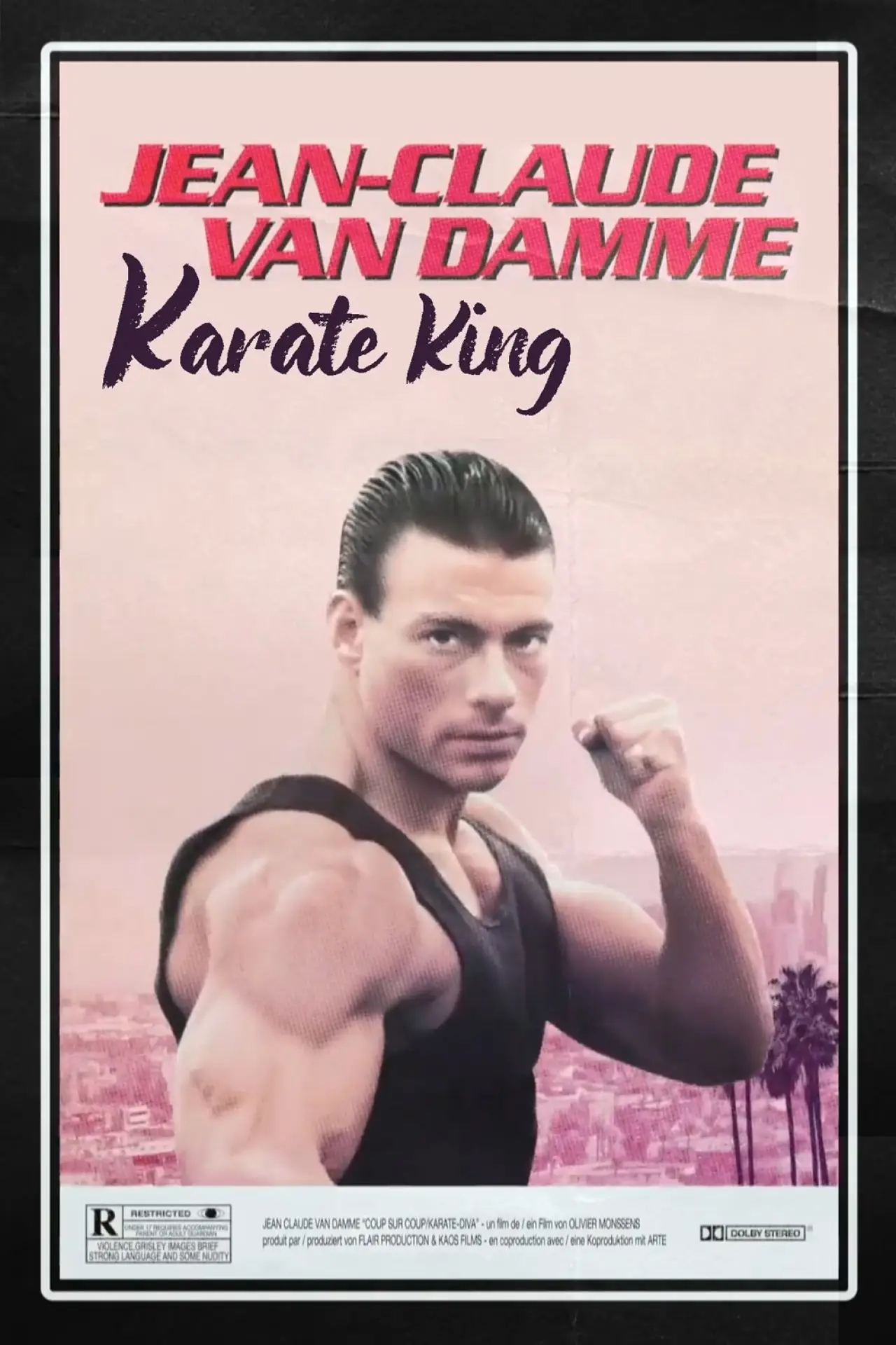 Movie poster "Jean-Claude Van Damme: Karate King"