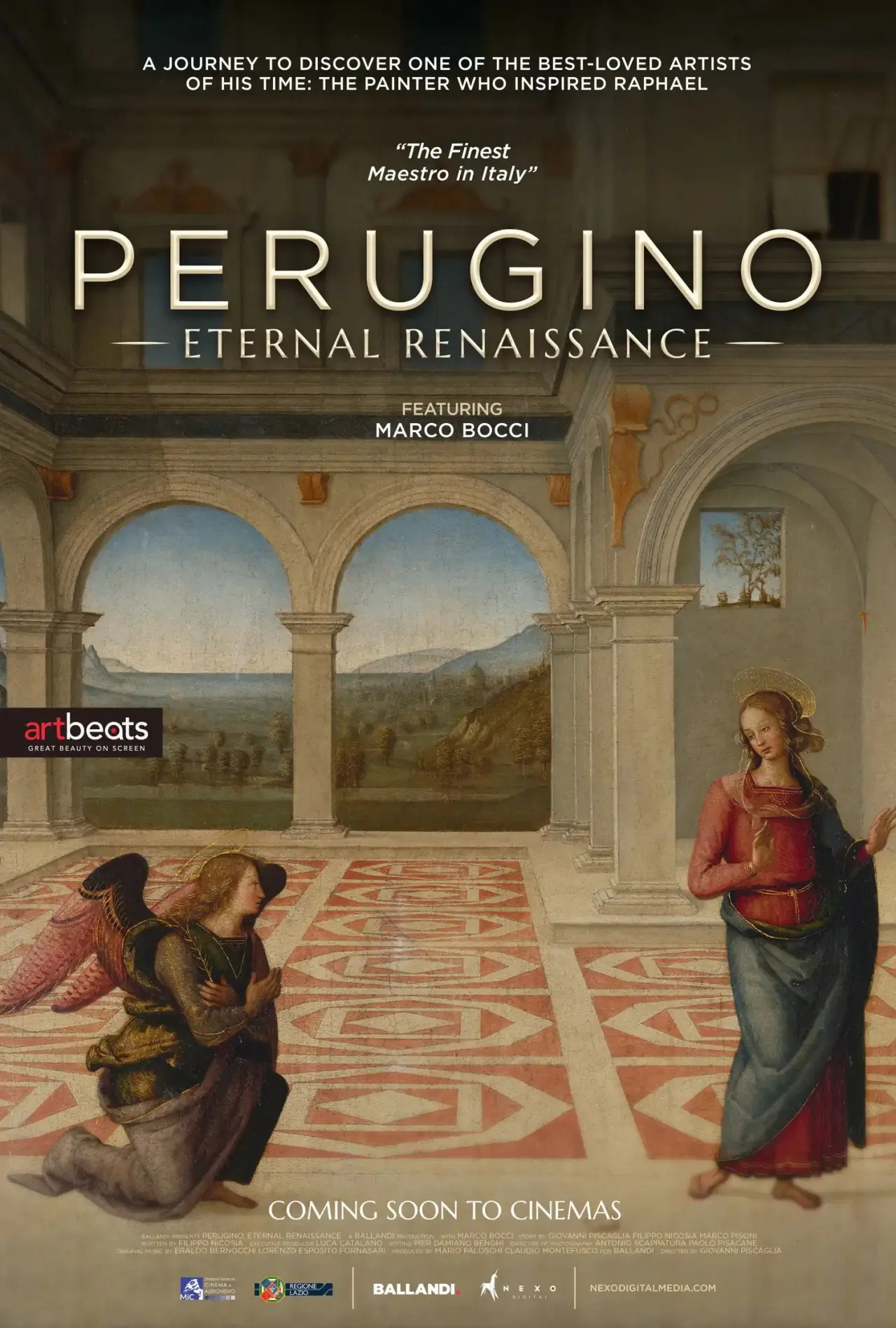 Movie poster "Perugino. Rinascimento immortale"