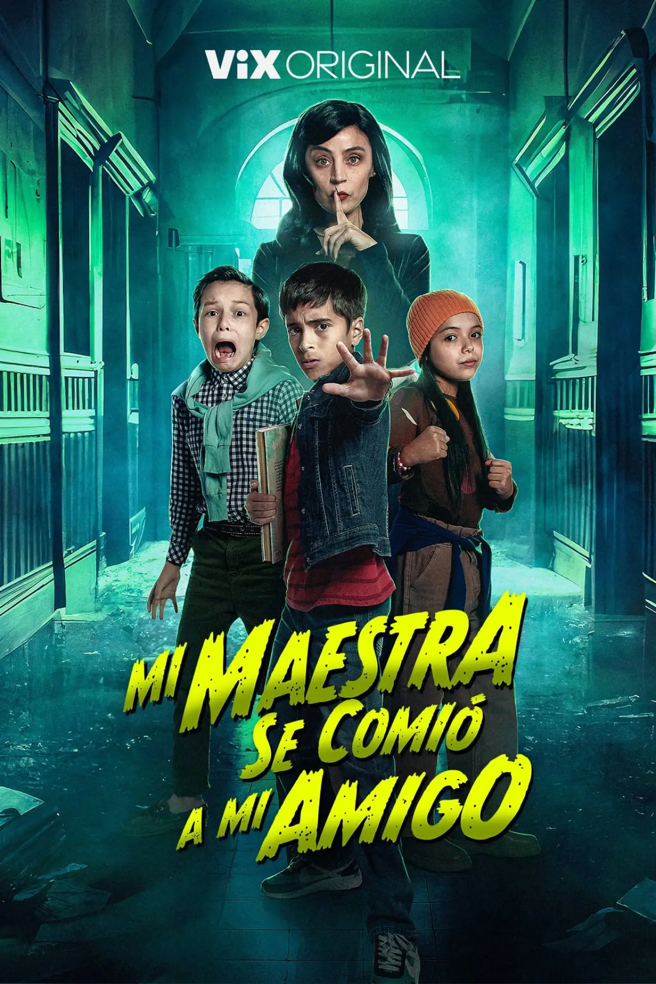 Movie poster "Mi Maestra se comió a mi amigo"