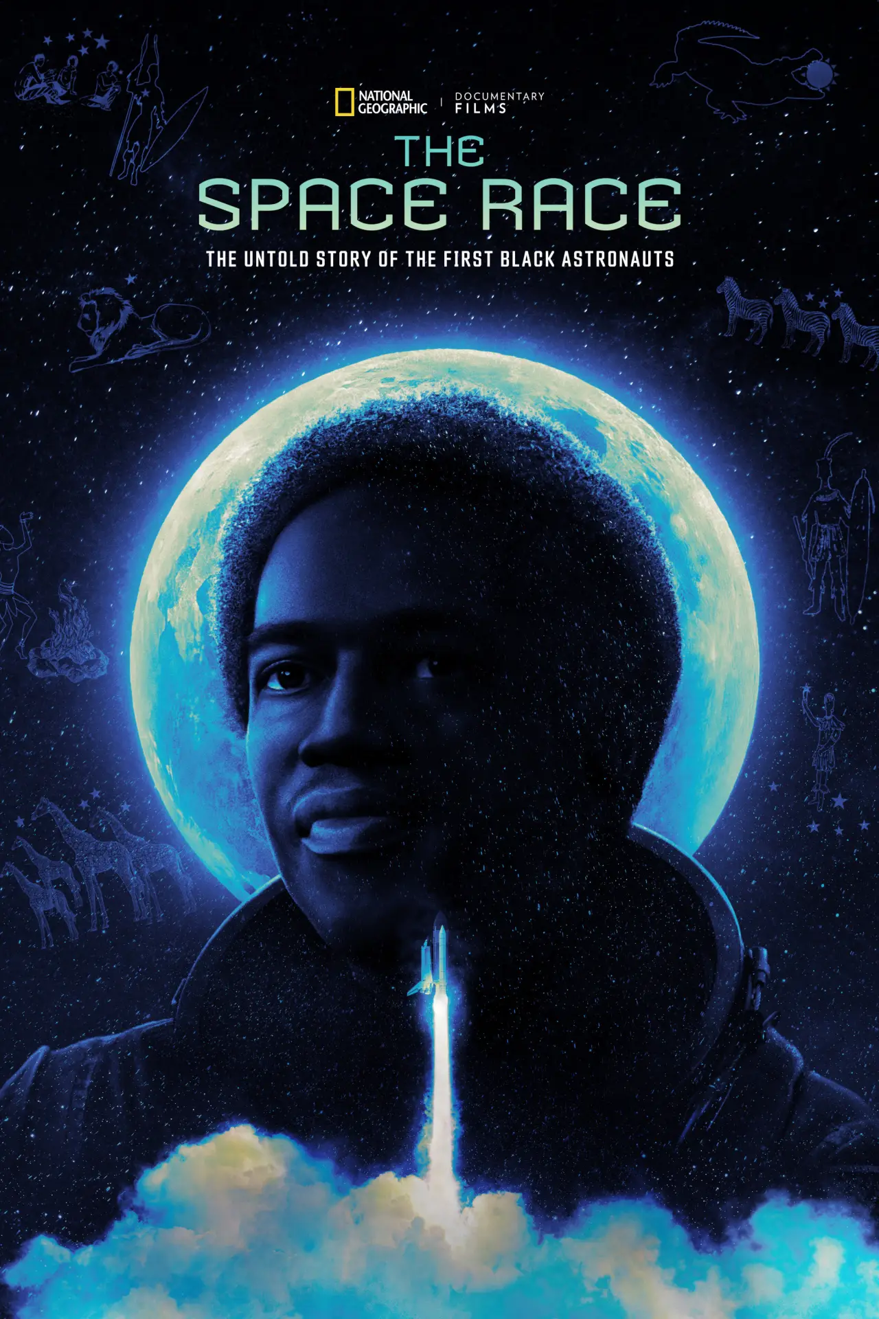 Movie poster "The Space Race"