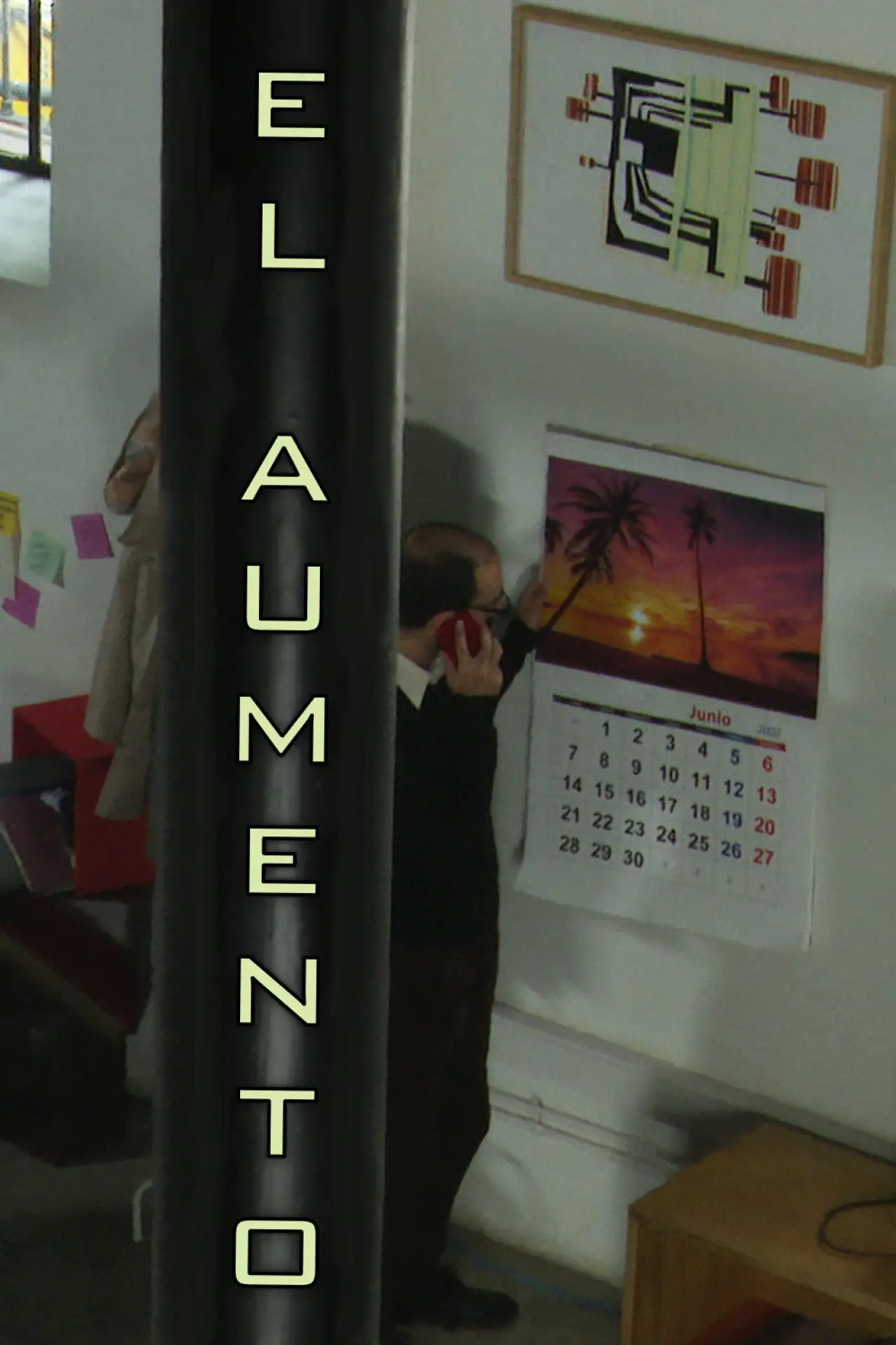 Movie poster "El aumento"