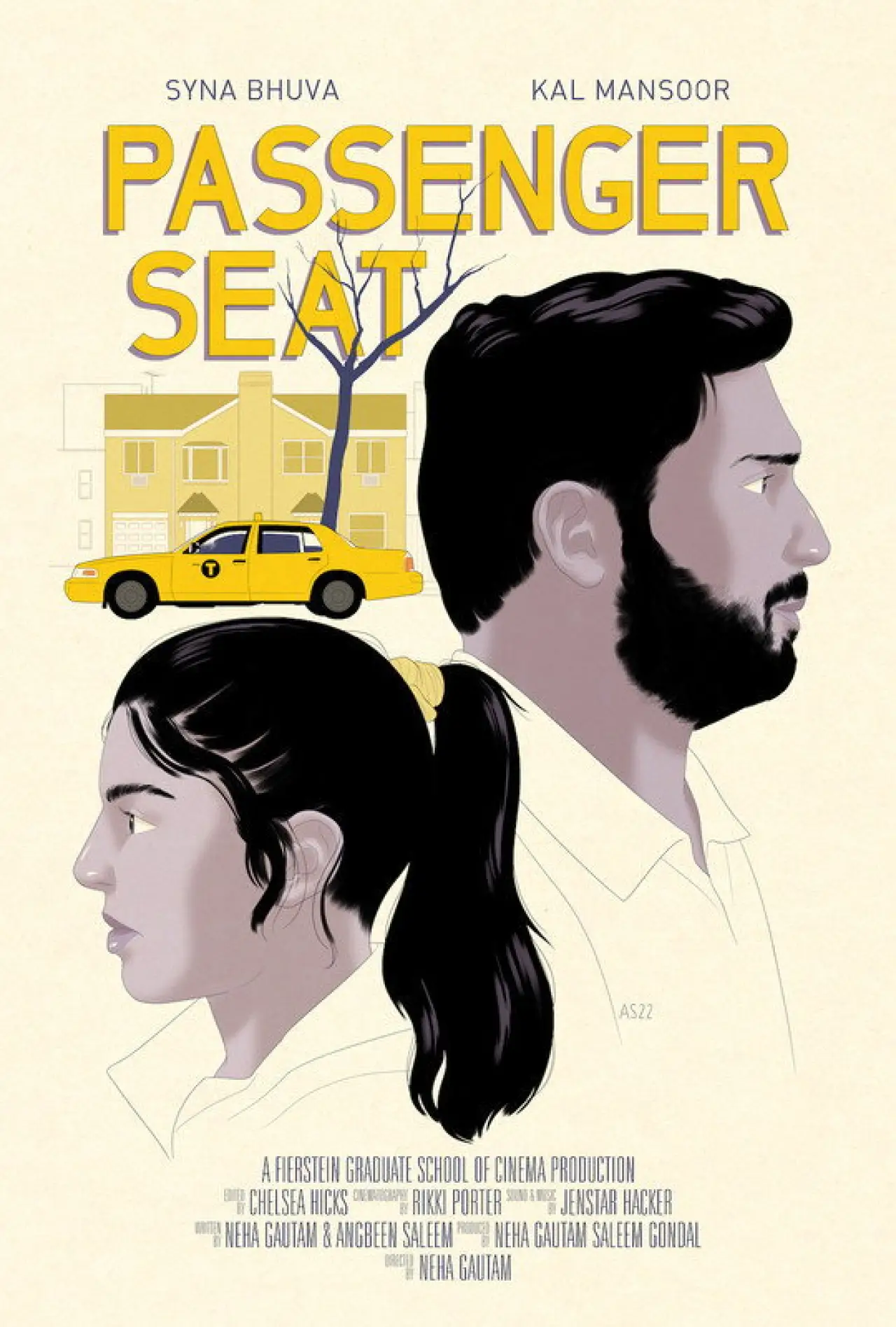 Movie poster "Passenger Seat"