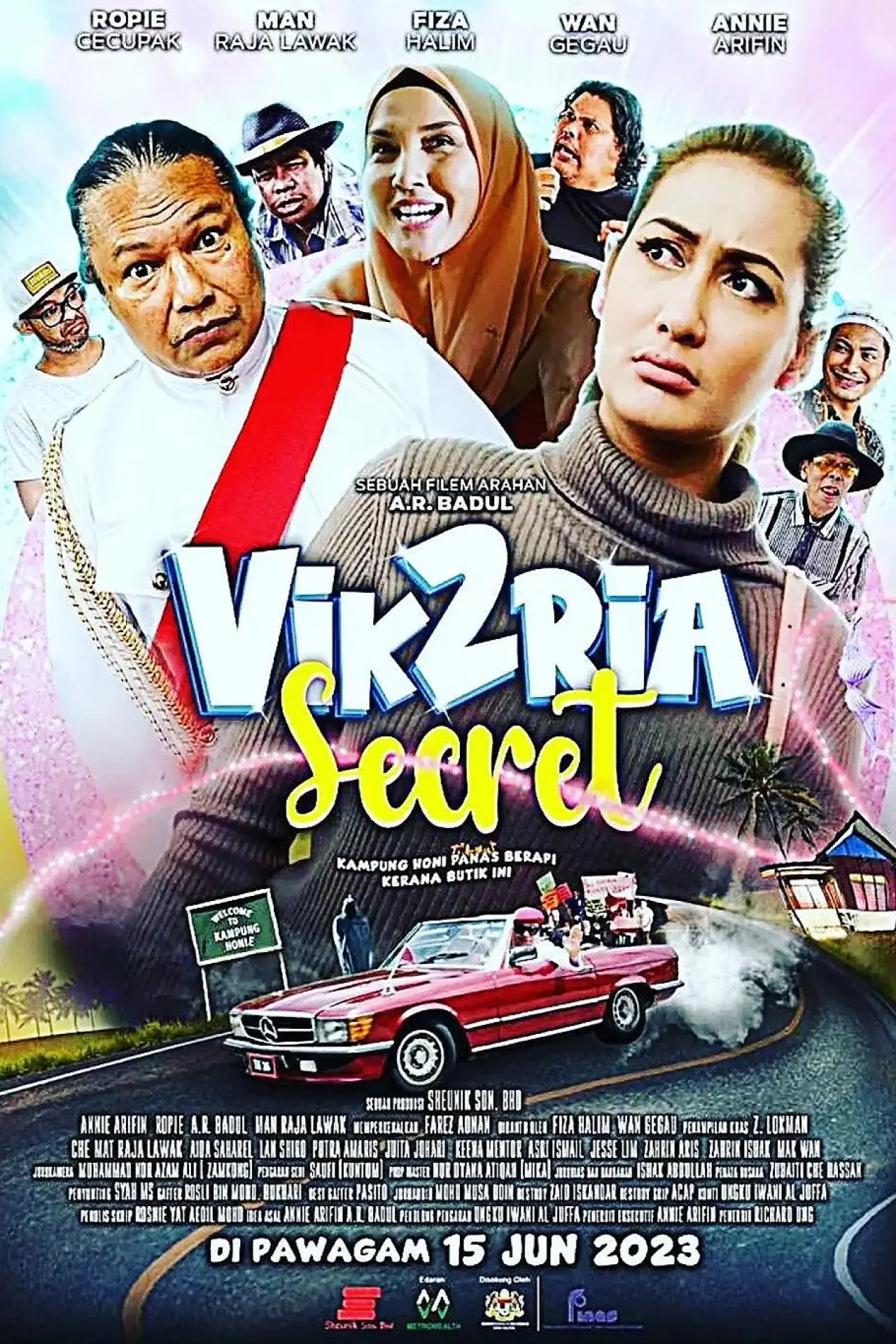 Movie poster "Vik2Ria Secret"