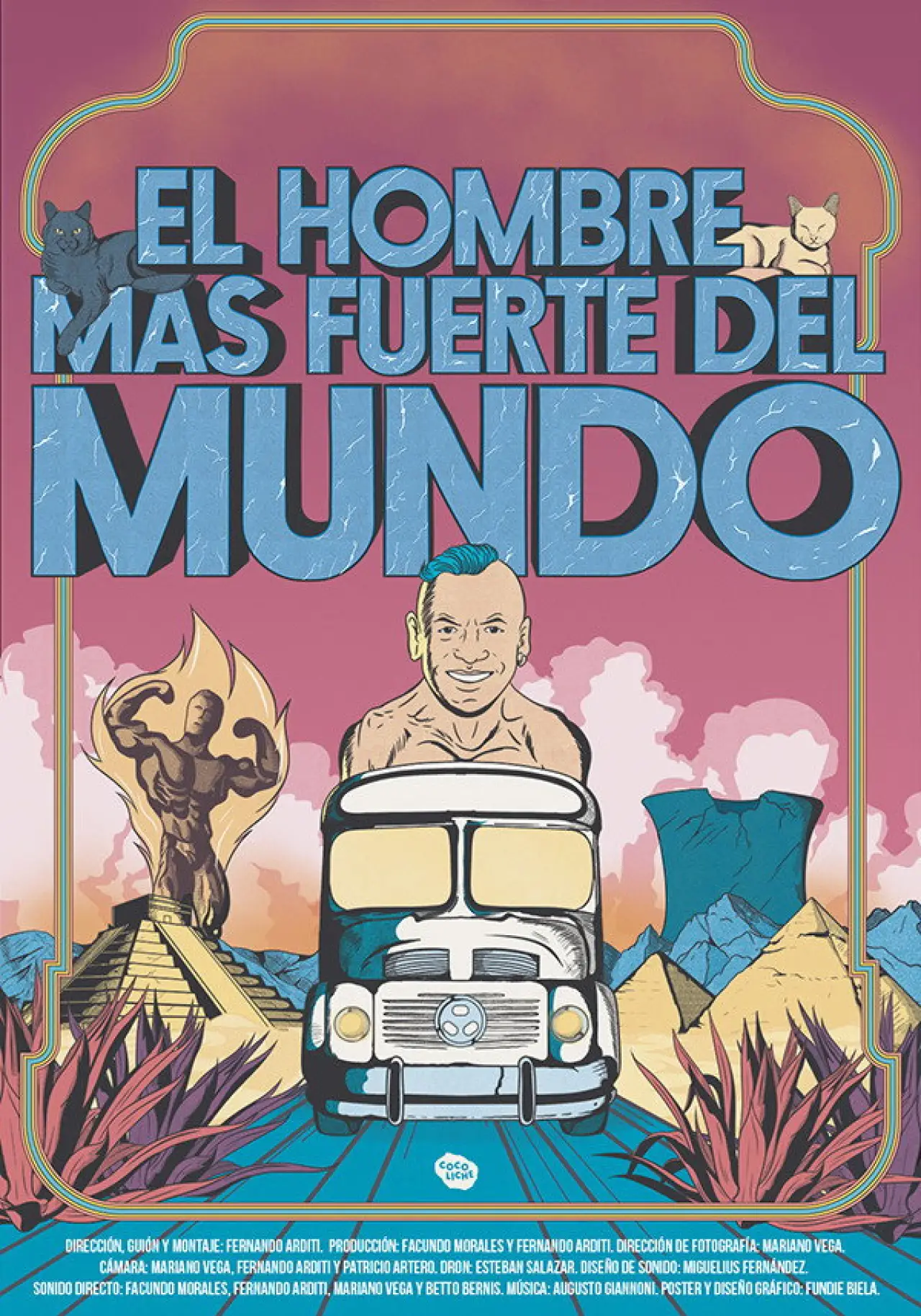 Movie poster "The Strongest Man in the World"