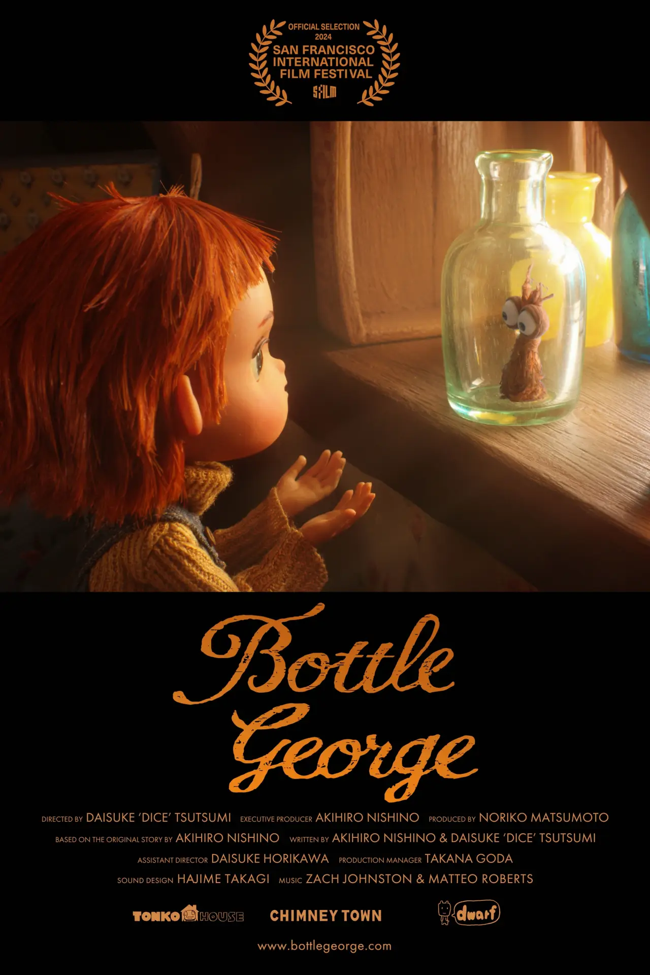 Movie poster "Bottle George"
