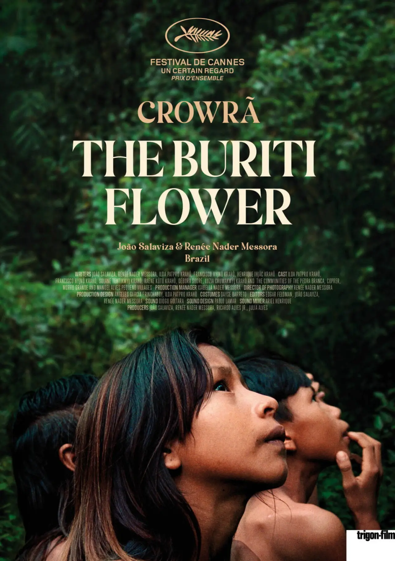 Movie poster "The Buriti Flower"