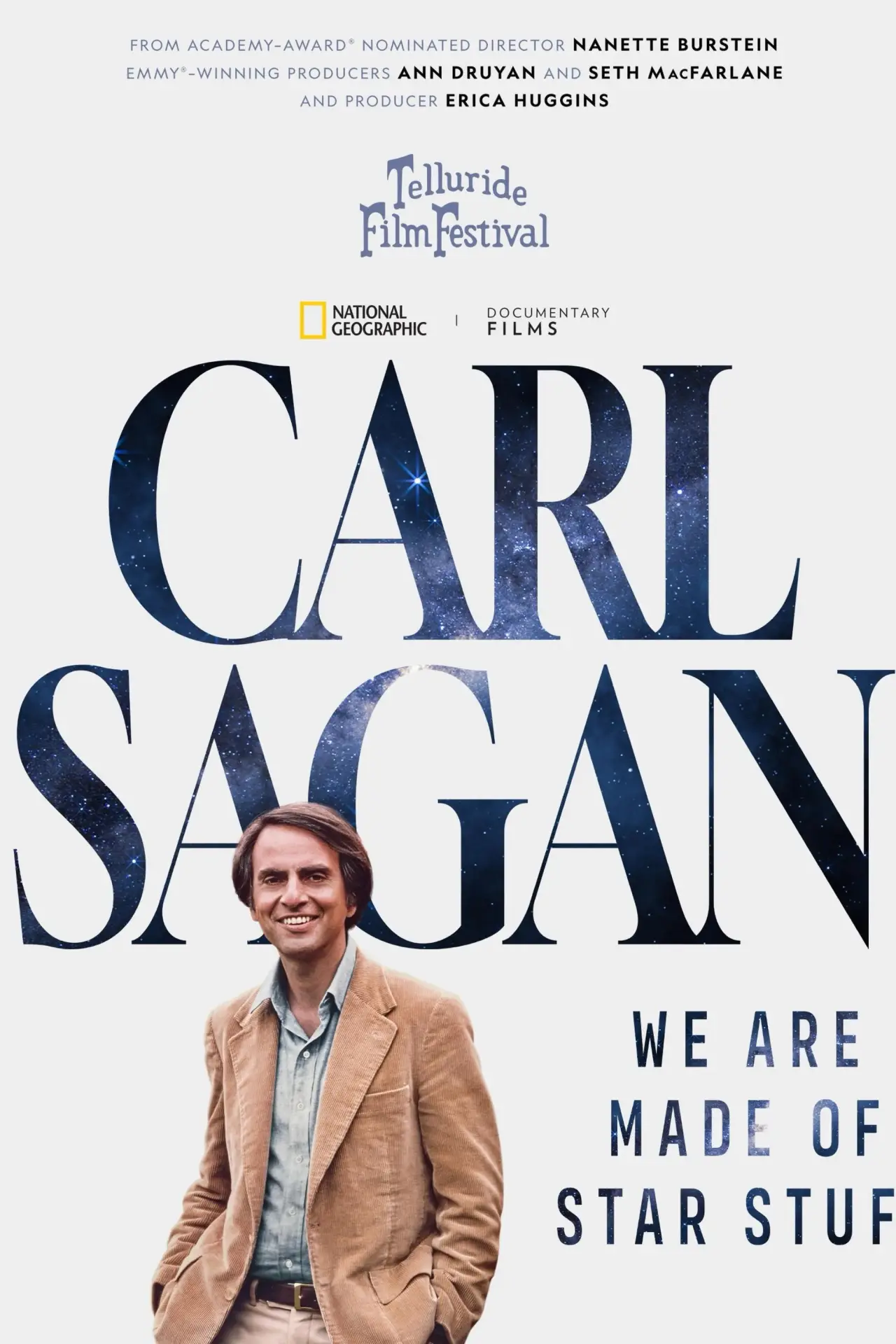 Movie poster "Carl Sagan: We Are Made of Star Stuff"