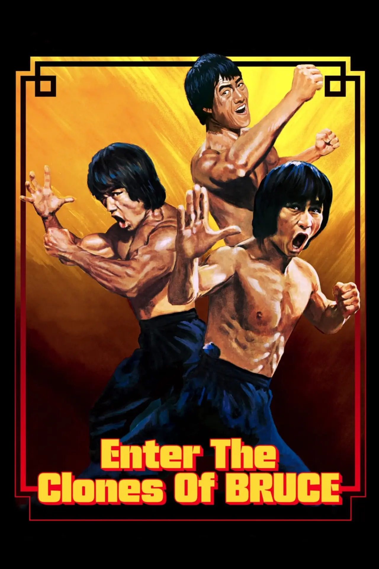 Movie poster "Enter the Clones of Bruce"