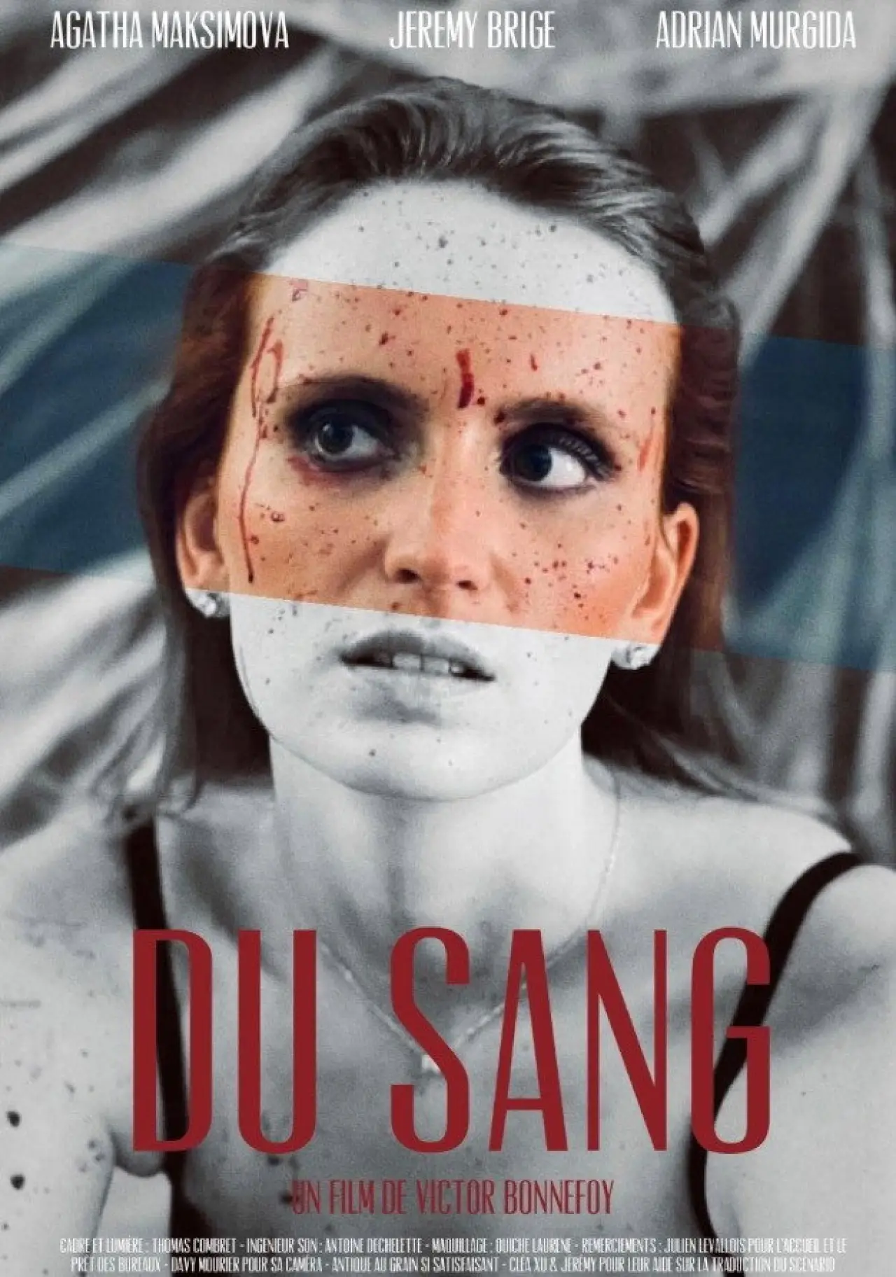 Movie poster "Du sang"