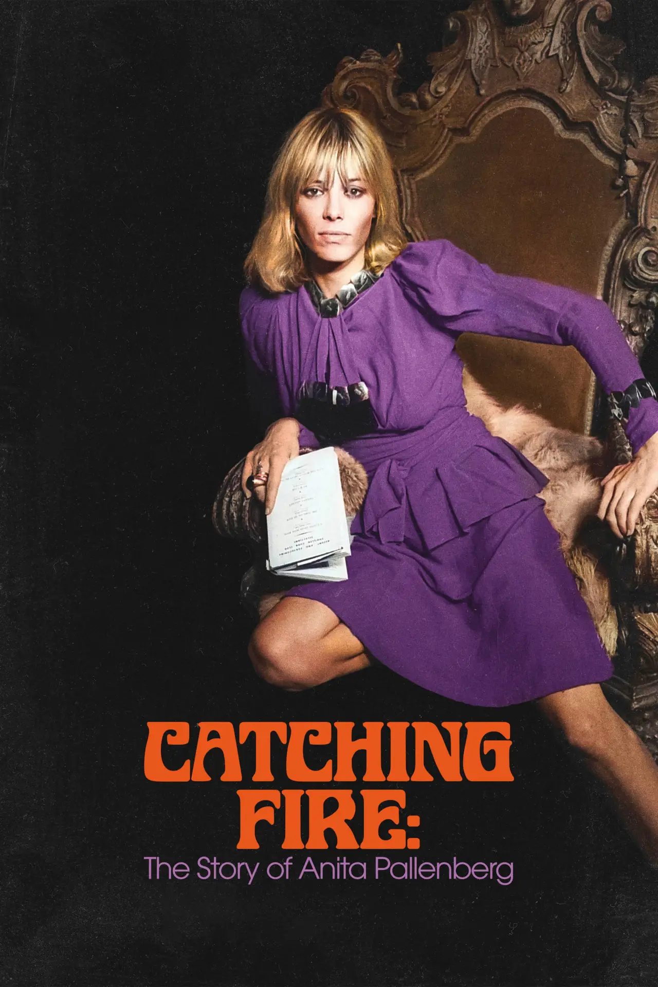 Movie poster "Catching Fire: The Story of Anita Pallenberg"