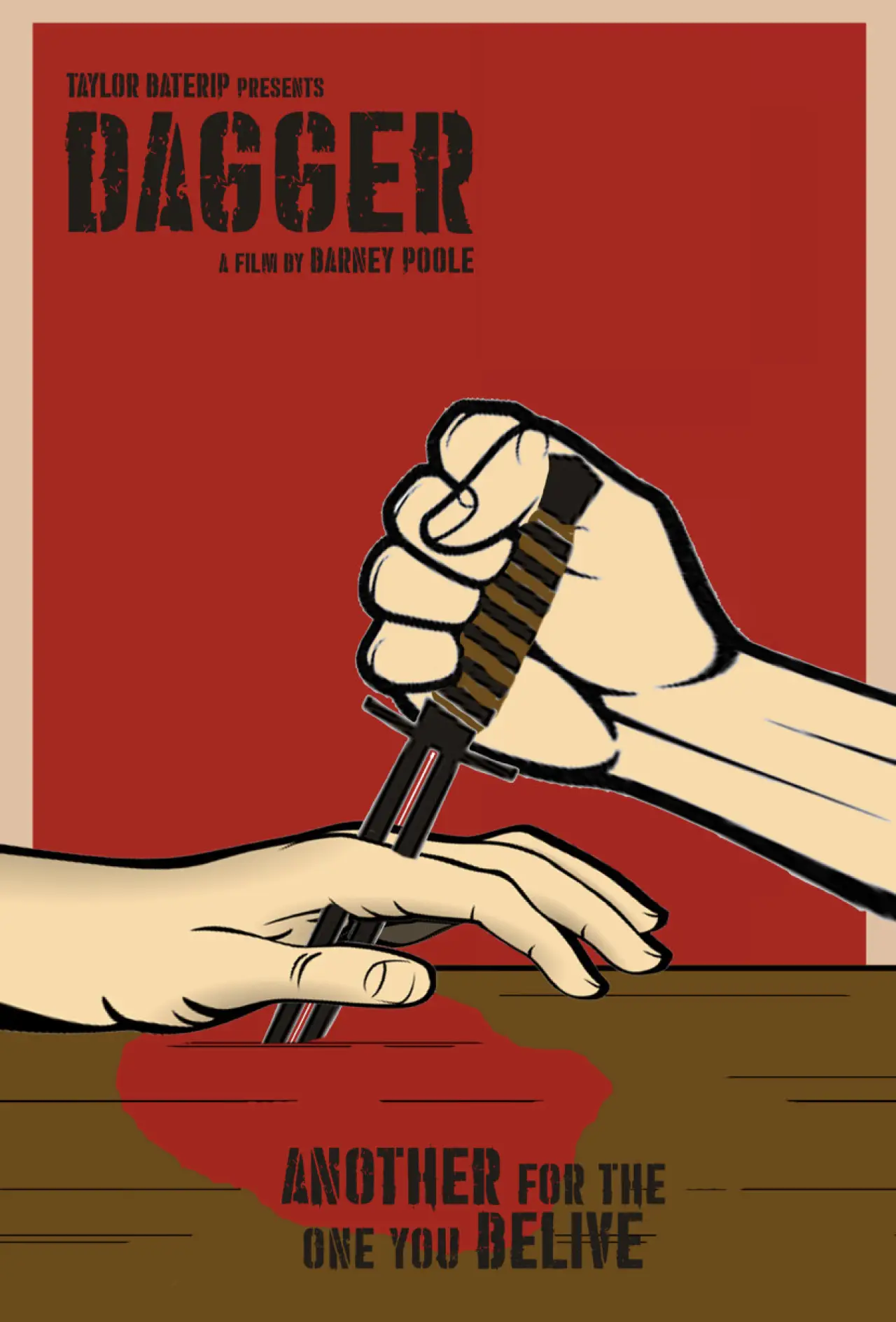 Movie poster "Dagger"