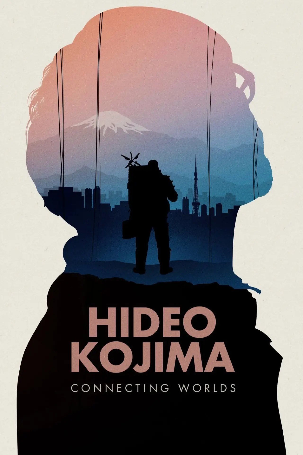 Movie poster "Hideo Kojima: Connecting Worlds"