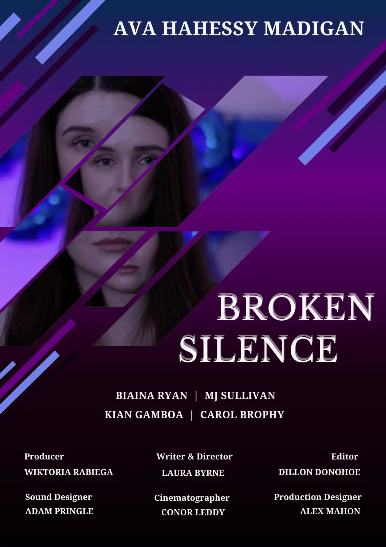 Movie poster "Broken Silence"