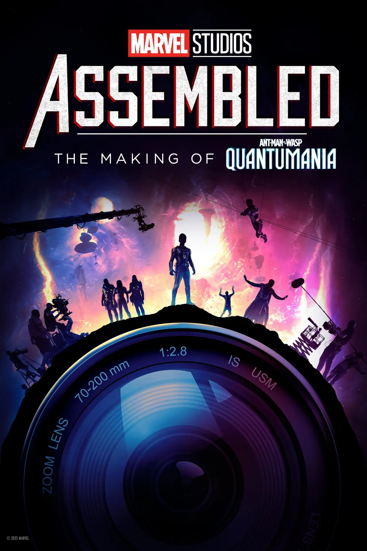 Movie poster "Marvel Studios Assembled: The Making of Ant-Man and the Wasp: Quantumania"