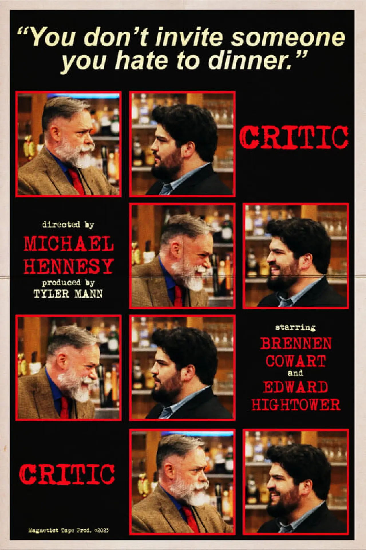 Movie poster "Critic"
