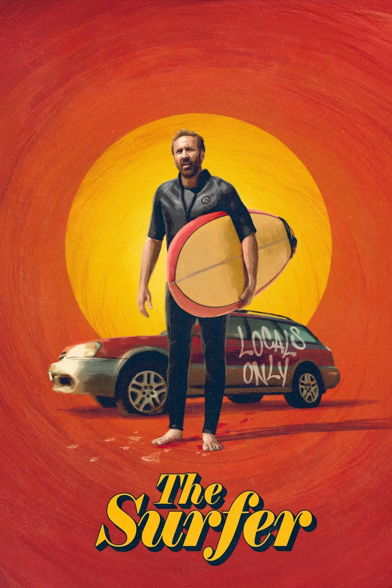 Movie poster "The Surfer"