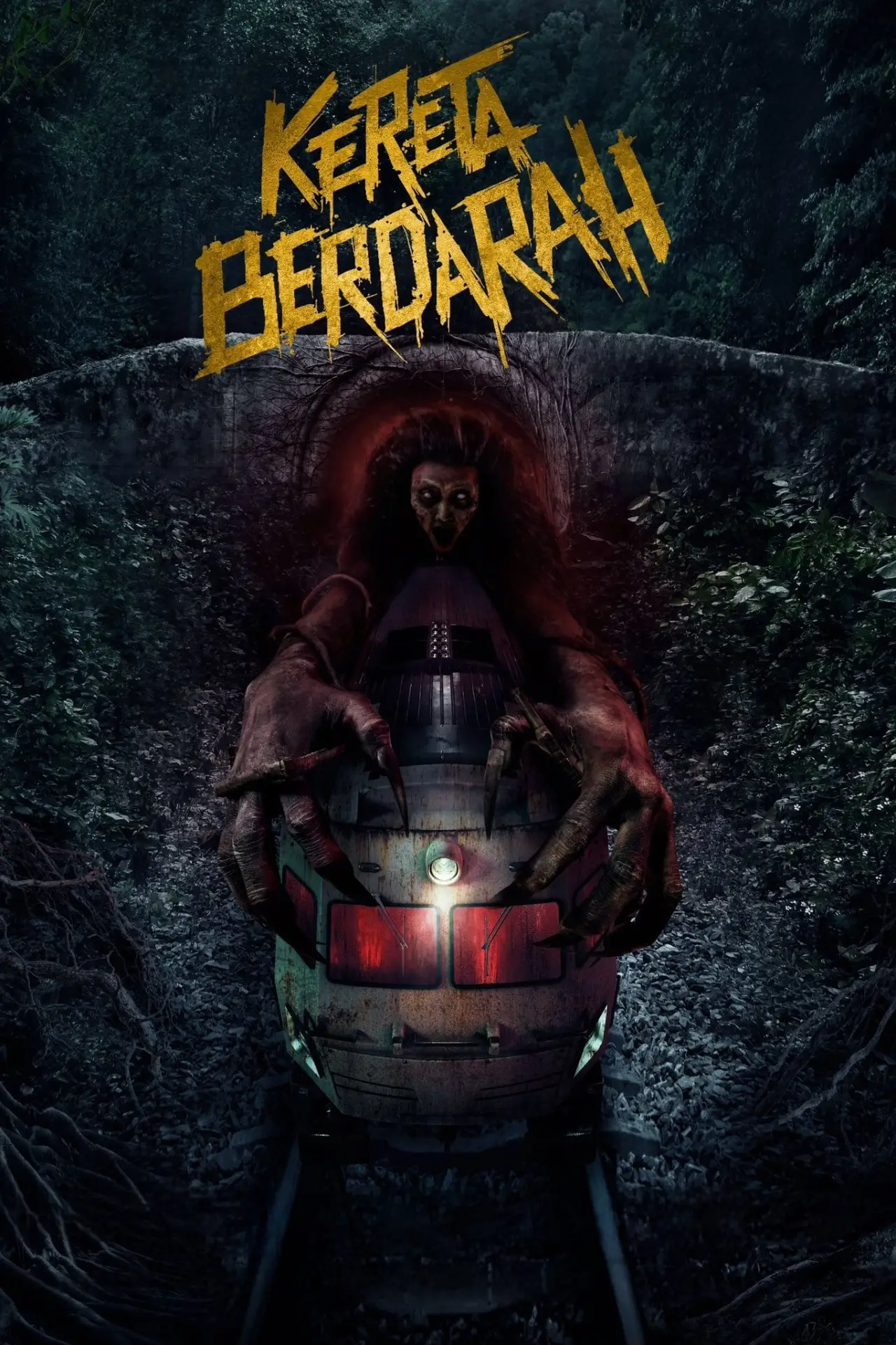Movie poster "The Train of Death"