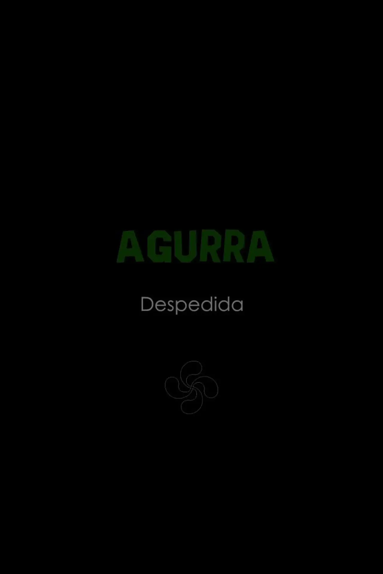 Movie poster "Despedida"