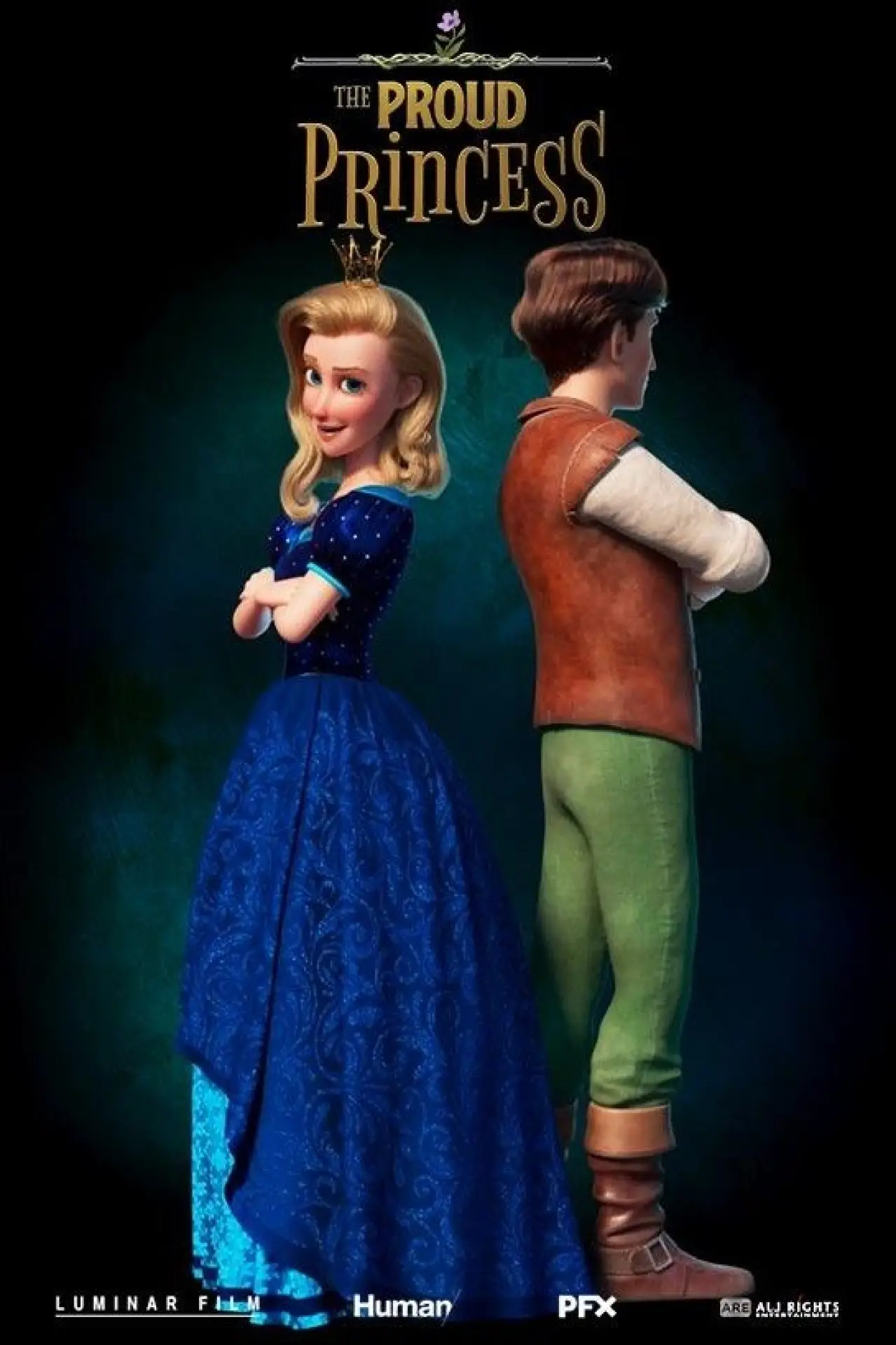 Movie poster "The Proud Princess"