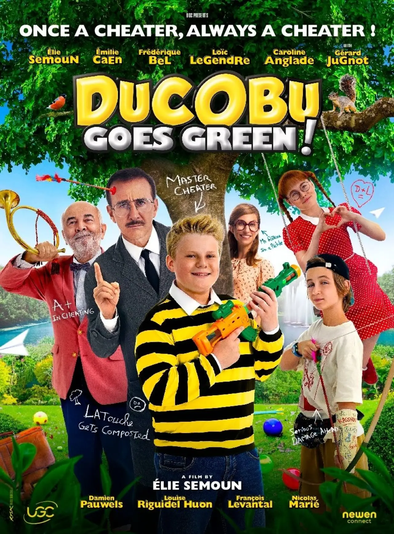 Movie poster "Ducobu Goes Green!"