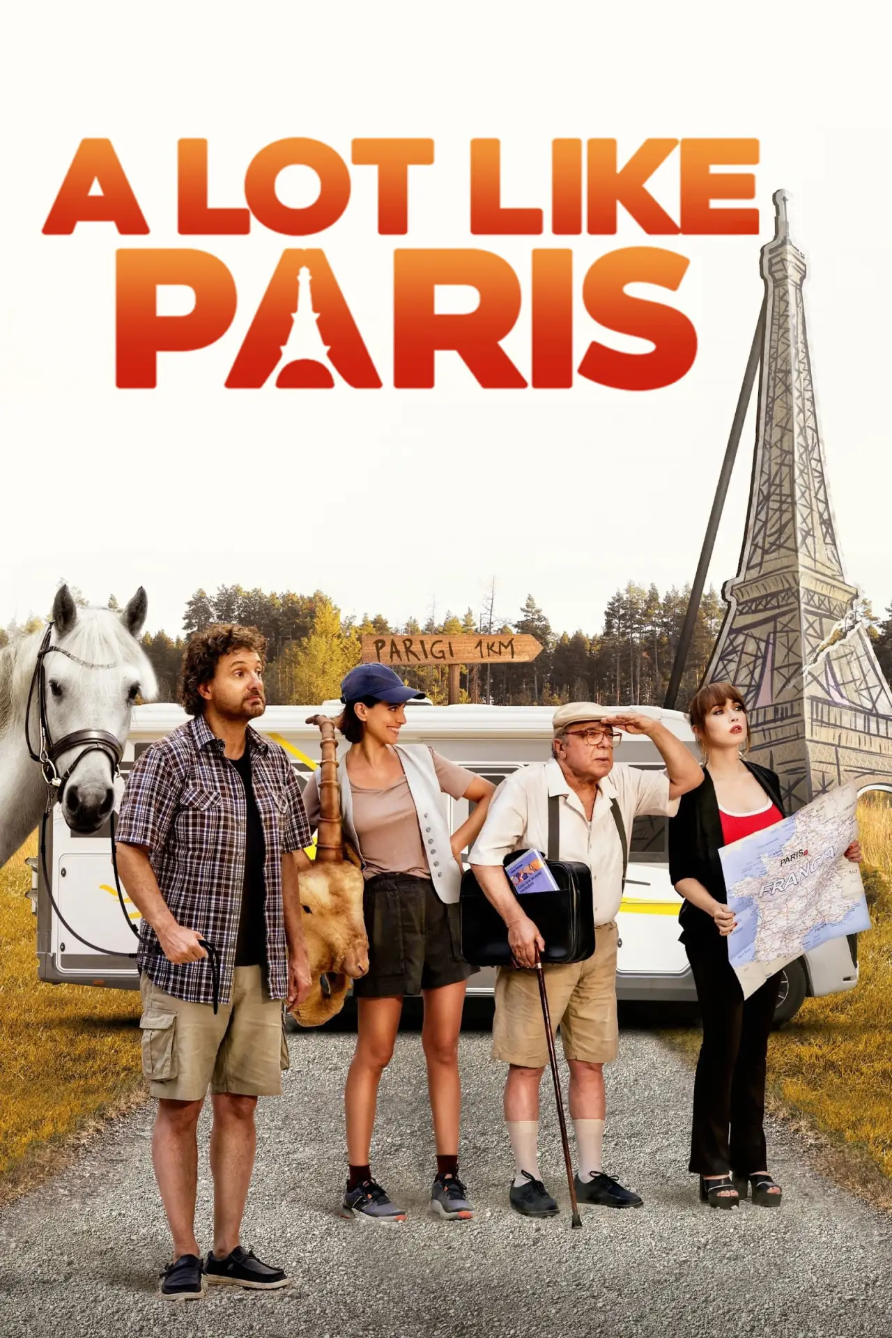 Movie poster "A Lot Like Paris"