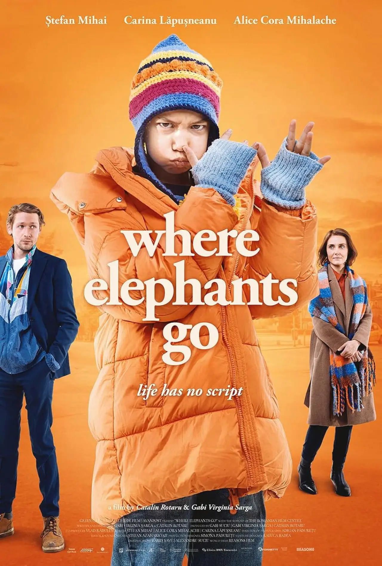 Movie poster "Where Elephants Go"
