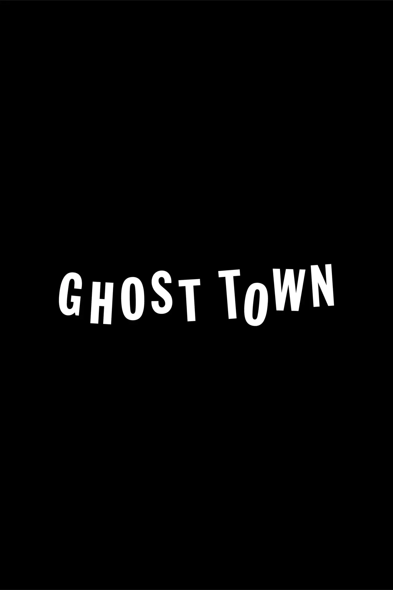 Movie poster "Ghost Town"