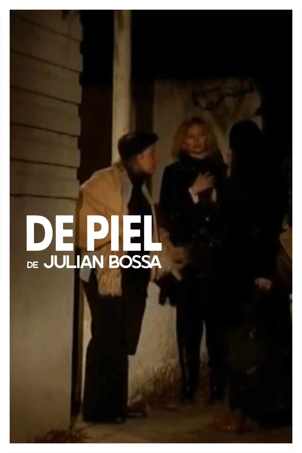 Movie poster "De piel"