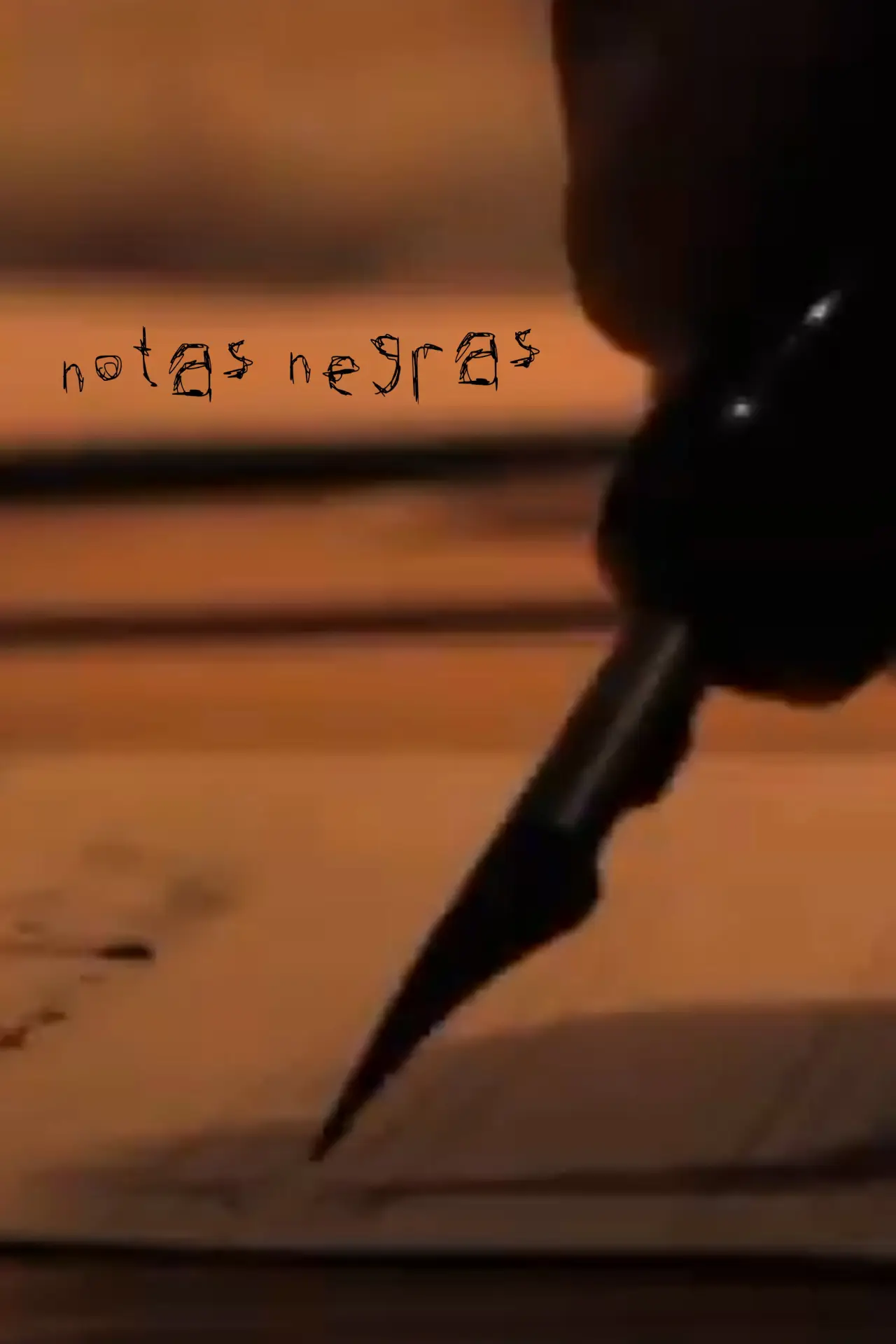 Movie poster "Notas negras"