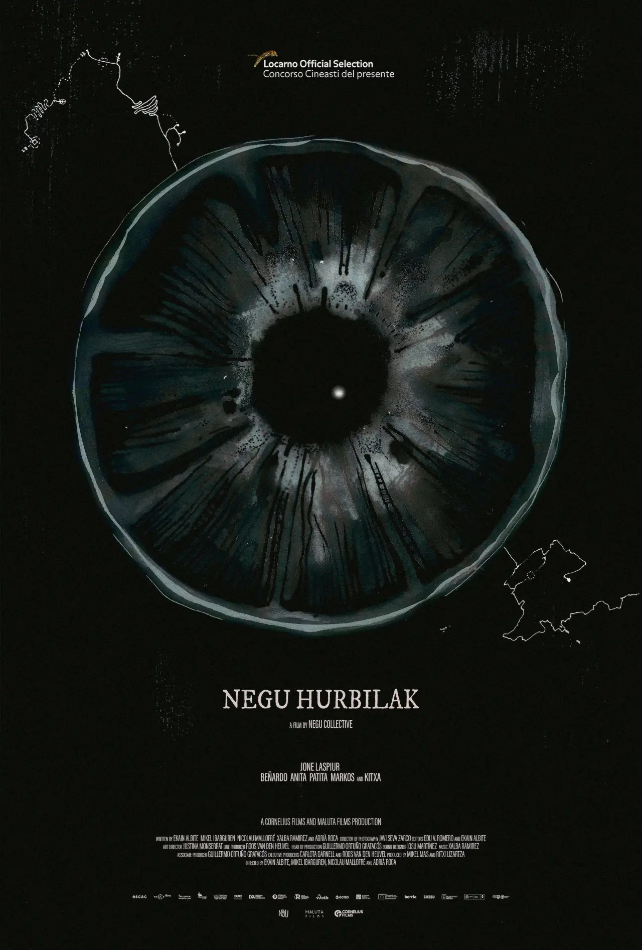 Movie poster "Negu hurbilak"