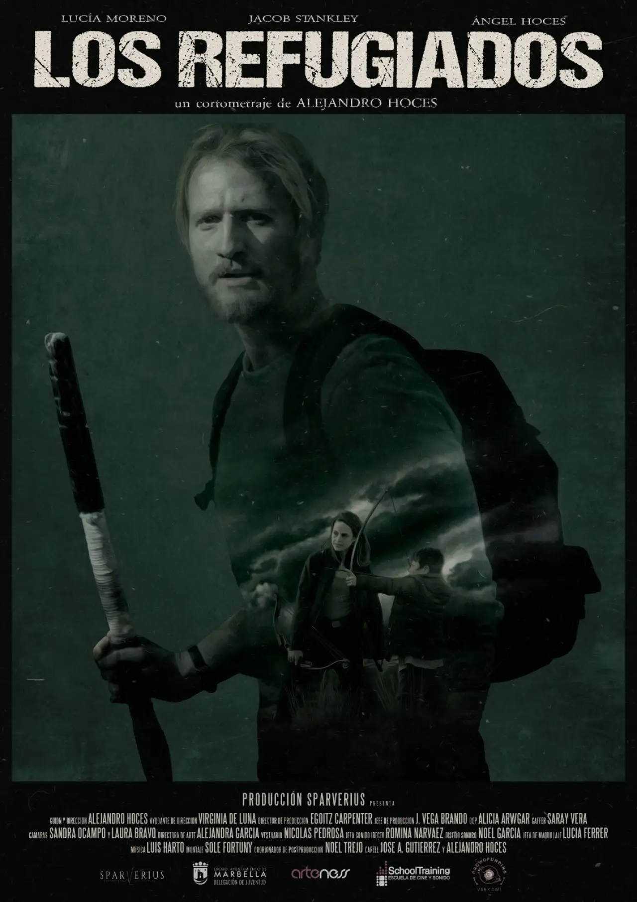 Movie poster "Los Refugiados"