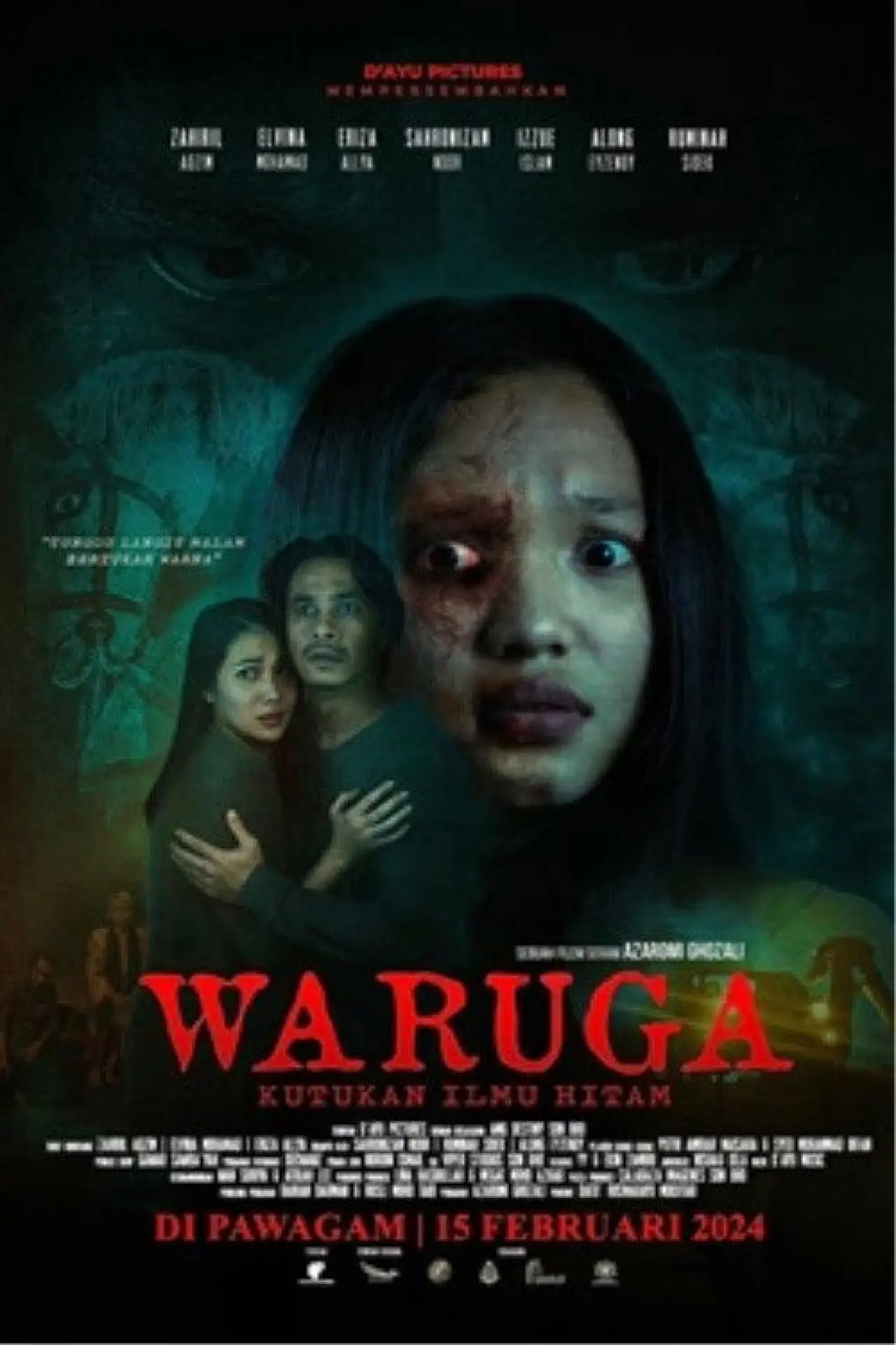 Movie poster "Waruga: Kutukan Ilmu Hitam"