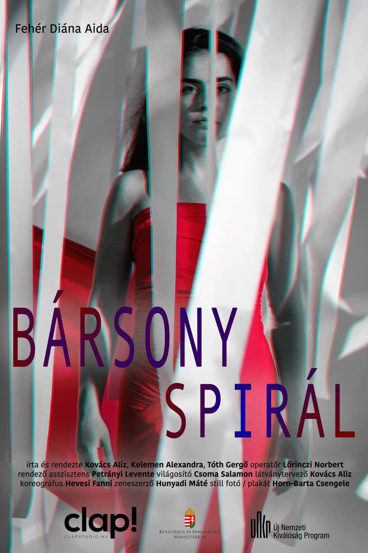 Movie poster "Bársony Spirál"
