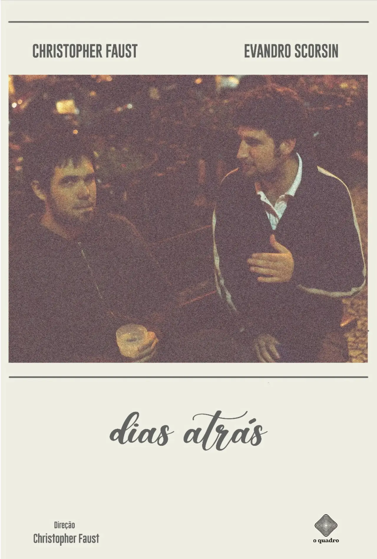 Movie poster "Dias Atrás"