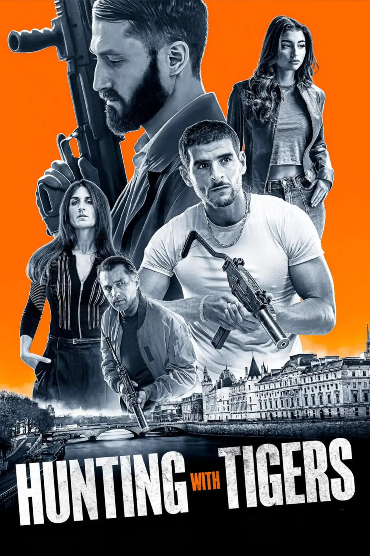 Movie poster "Hunting with Tigers"