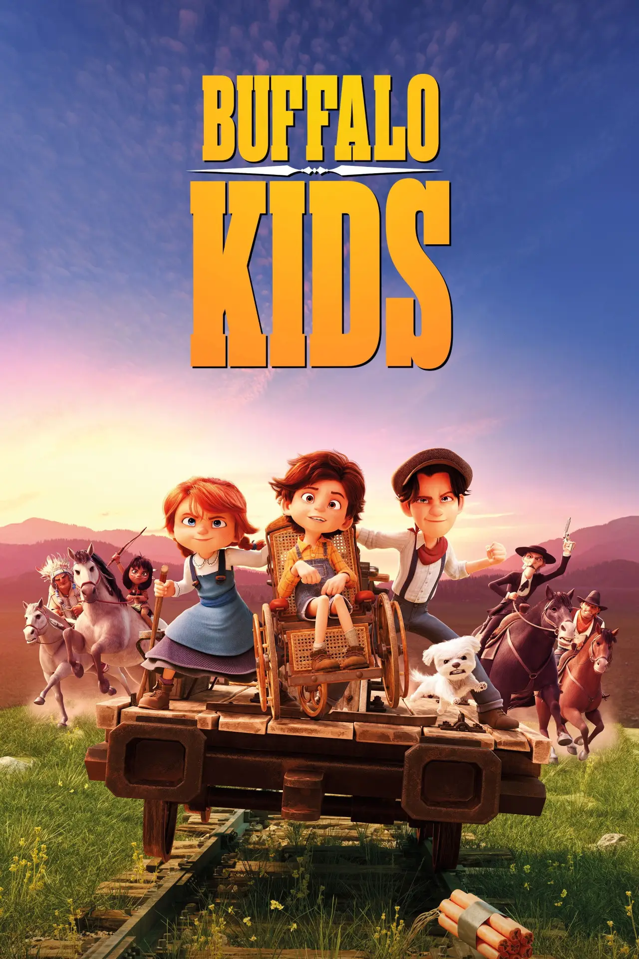 Movie poster "Buffalo Kids"