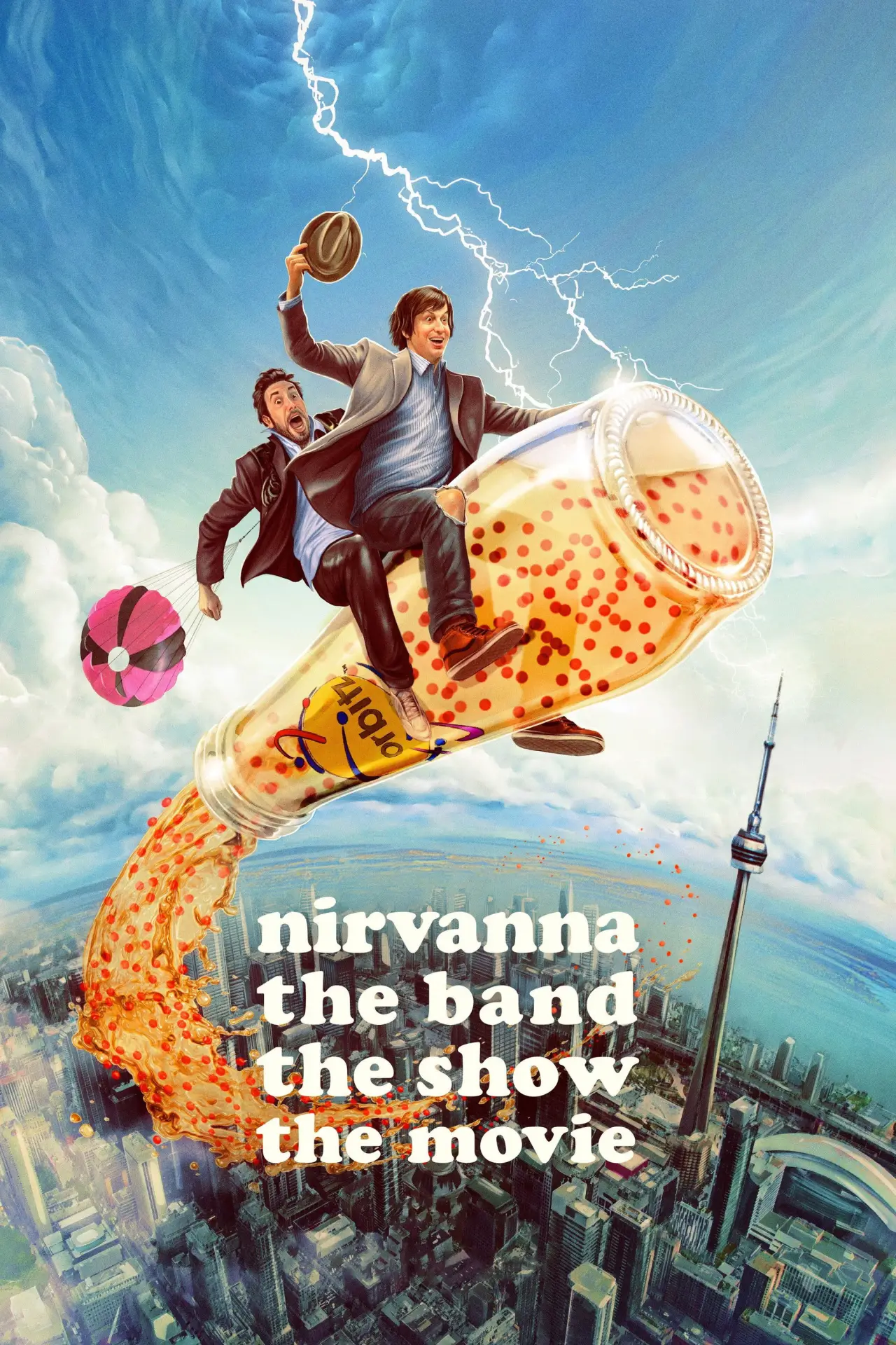 Movie poster "Nirvanna the Band the Show the Movie"